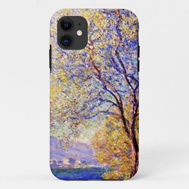 Funda De Case-Mate Para iPhone Monet: Antibes vistas desde los jardines de Salis (Reverso)