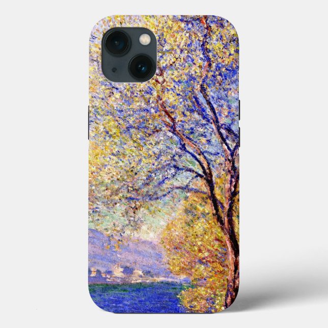 Funda De Case-Mate Para iPhone Monet - Antibes vistas desde los jardines de Salis (Reverso )