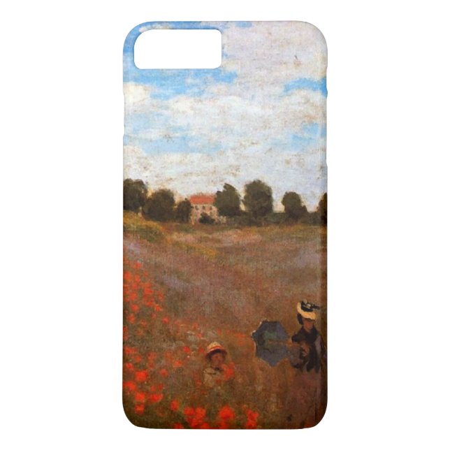 Funda De Case-Mate Para iPhone Monet - Poppies salvajes (Reverso)