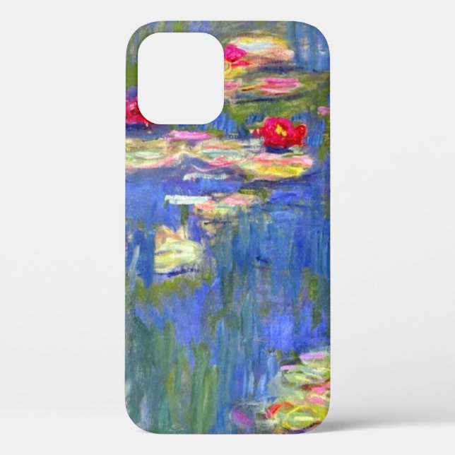 Funda De Case-Mate Para iPhone Monet Water Lilies (Reverso )