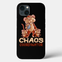 Monkey Mom Chaos Coordinadora Mommy Chimpanzee Mot