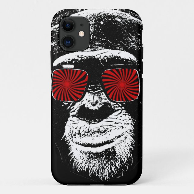 Funda De Case-Mate Para iPhone Mono divertido (Reverso)