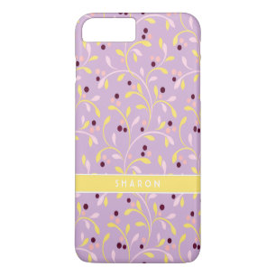 title_seo2 Mono grama con patrón floral lila pastel lindo fem