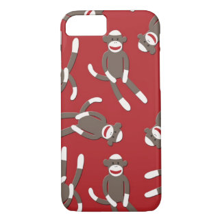 Funda Para iPhone 8/7 Mono rojo del calcetín