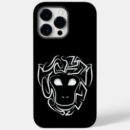 Funda Para iPhone 14 Pro Max De Case-Mate Mono tribal blanco y negro