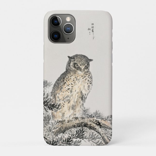 Funda De Case-Mate Para iPhone Monografía japonesa de aves nomata Kashu (Reverso)
