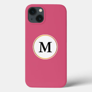 Funda Para iPhone 13 monograma