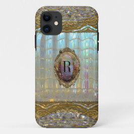Funda Para iPhone 11 Monograma barroco de Veraspea