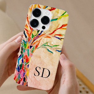 Funda Para iPhone 14 Pro De Case-Mate Monograma Botánico