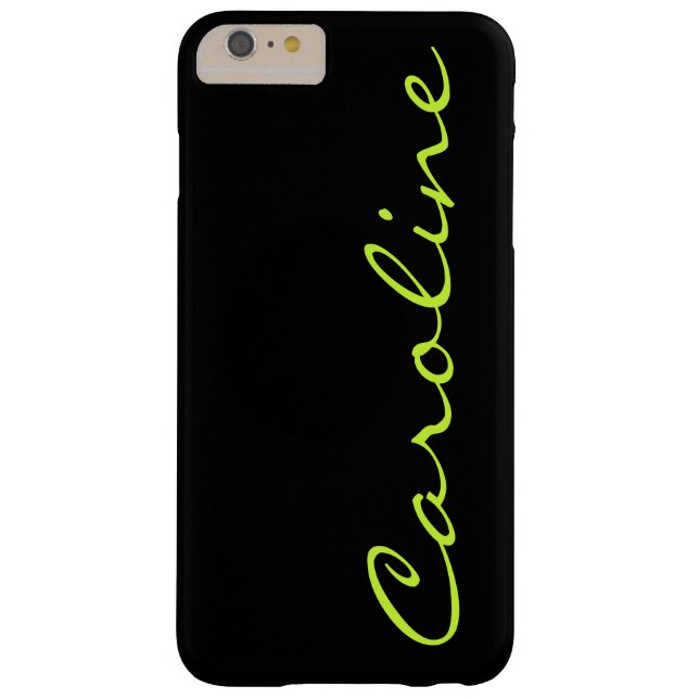Funda De Case-Mate Para iPhone Monograma Casual moderno personalizado (Reverso)