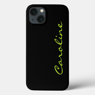 Funda Para iPhone 13 Monograma Casual moderno personalizado