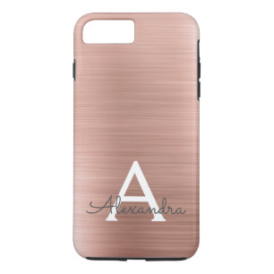 title_seo2 Monograma de acero inoxidable de oro rosa rosa