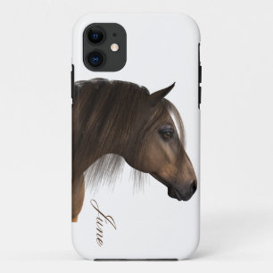 Funda Para iPhone 11 Monograma de caballo
