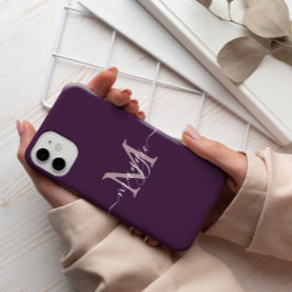 Funda Para iPhone 14 Pro Max De Case-Mate Monograma de escritura Pastel Funda-Mate iPhone 14