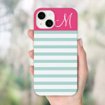 title_seo2 Monograma de franjas de adormidera y rosa<br><div class="desc">Moderna Moda moderna de moda Girly Diseño elegante con bandas horizontales y bloques de color sólido con monograma personalizado Personalizado Carta inicial</div>