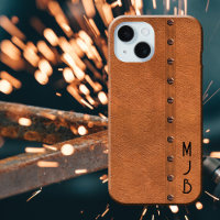 Monograma de imitación de cobre para masculina ind