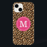 title_seo2 Monograma de impresión de leopardo rosa y marrón<br><div class="desc">Trato de fondo de estampado de animales de leopardo de la moda de moda femenina y tu monograma de nombre personalizado personalizado en un marco de círculo con borde de puntos de la polka. Haga clic en el botón Ti Personalizar para cambiar fuentes y colores para crear un diseño único...</div>