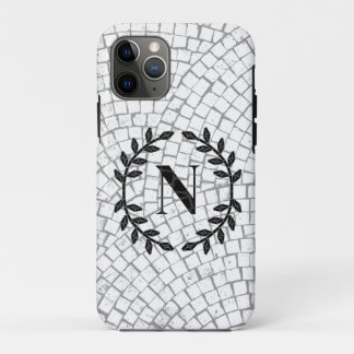 Funda Para iPhone 11 Pro Monograma de impresión de mosaico