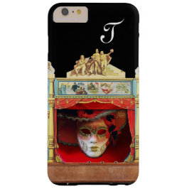 Funda Para iPhone 14 De Case-Mate Monograma de la ETAPA DEL TEATRO MARDI GRAS MASQUE