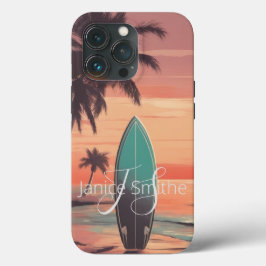 Funda Para iPhone 13 Pro Monograma de la marejada