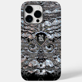 Funda Para iPhone 14 Pro Max De Case-Mate Monograma de la noche Sophie Uptown Girly