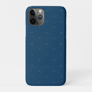 Funda Para iPhone 11 Pro Monograma de las primeras letras de tu nombre