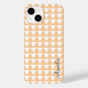 Funda Para iPhone 14 De Case-Mate Monograma de línea retro elegante moderna