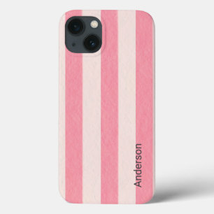 Funda Para iPhone 13 Monograma de línea retro elegante moderna