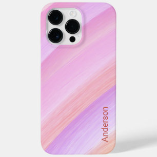 Funda Para iPhone 14 Pro Max De Case-Mate Monograma de línea retro elegante moderna