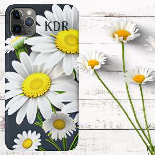 Funda Para iPhone 11 Pro Max Monograma de margarita realista
