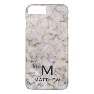 Funda Para iPhone 8 Plus/7 Plus Monograma de mármol