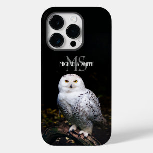 Funda Para iPhone 14 Pro De Case-Mate Monograma de nombre personalizado de majestuoso bú