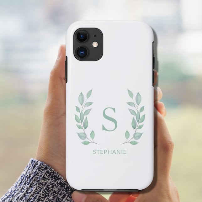 Funda De Case-Mate Para iPhone Monograma de nombres (Subido por el creador)