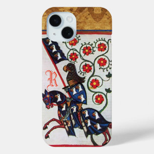 FUNDA PARA iPhone 15 MONOGRAMA DE PARQUE MEDIEVAL DE BLUE KNIGHT