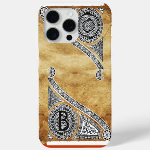 Funda Para iPhone 15 Pro Max Monograma de pergamino de ARQUITECTOS RENACIONALES