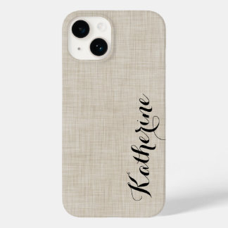 title_seo2 Monograma de Personalizado de textura Beige Faux L