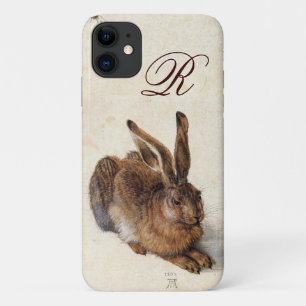 Funda Para iPhone 11 Monograma de RABBIT (liebre joven)