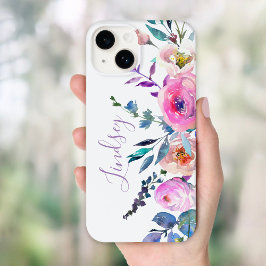 Funda Para iPhone 14 De Case-Mate Monograma de Sunrise Boho Floral