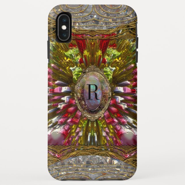 Funda De Case-Mate Para iPhone Monograma de Vorpuff (Reverso)