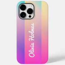 Monograma del nombre del bloque de color del degra