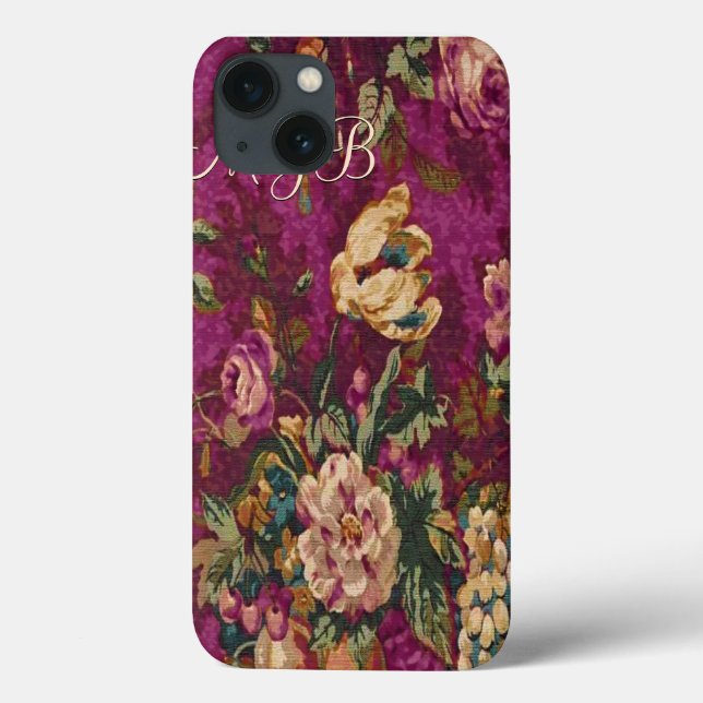 Funda De Case-Mate Para iPhone Monograma del país inglés (Reverso)