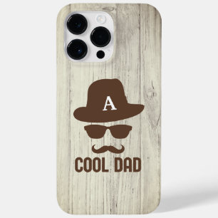 Funda Para iPhone 14 Pro Max De Case-Mate Monograma del papá del bigote del mejor papá de la