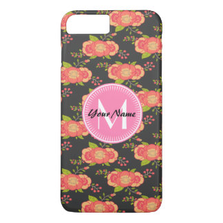 title_seo2 Monograma del patrón floral vintage