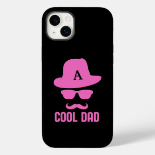 Funda Para iPhone 14 Plus De Case-Mate Monograma del personalizado de bigote de Guay Dad 