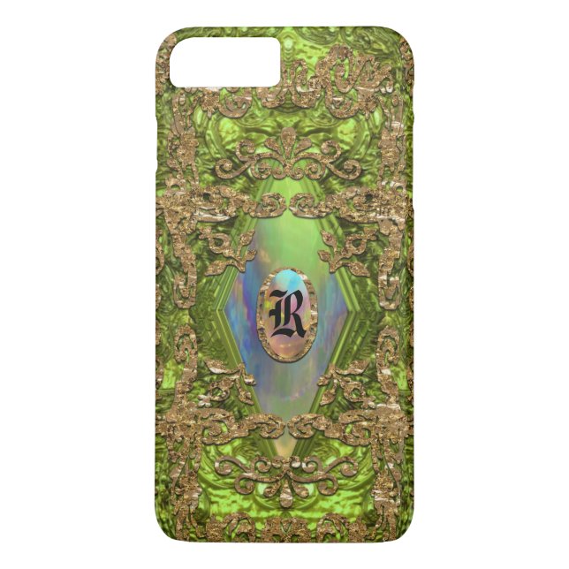 Funda De Case-Mate Para iPhone Monograma Dempsey Kelley Elegant (Reverso)