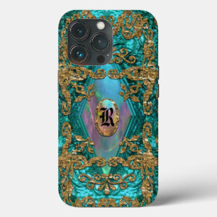 Funda Para iPhone 13 Pro Monograma Dempsey Micha Elegant