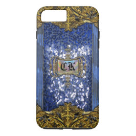 Funda Para iPhone 8 Plus/7 Plus Monograma elegante de Gleemshore Saph más