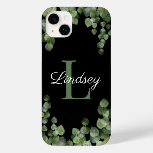 Funda Para iPhone 14 Plus De Case-Mate Monograma Femenina Elegante Eucalipto