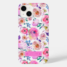 Monograma Floral Boho Amanecer