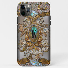 Funda Para iPhone 11 Pro Max Monograma Francés Peruano